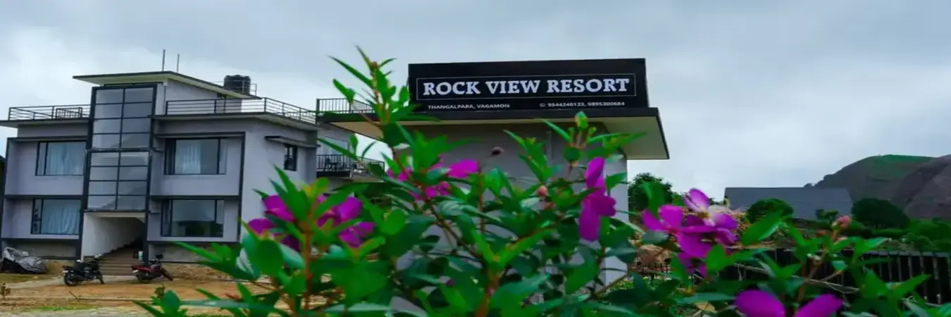 Rock View Resort Vagamon building with resort