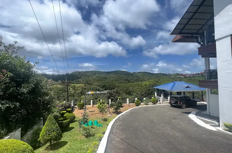 Facade view of Moon Palace Kuttikanam