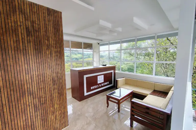 Lobby area at The Autumn by Maat Hotels Vagamon
