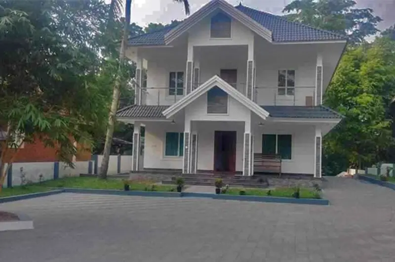 Exterior view of modern villa accommodation at Vaga Nakshathra Suites Vagamon